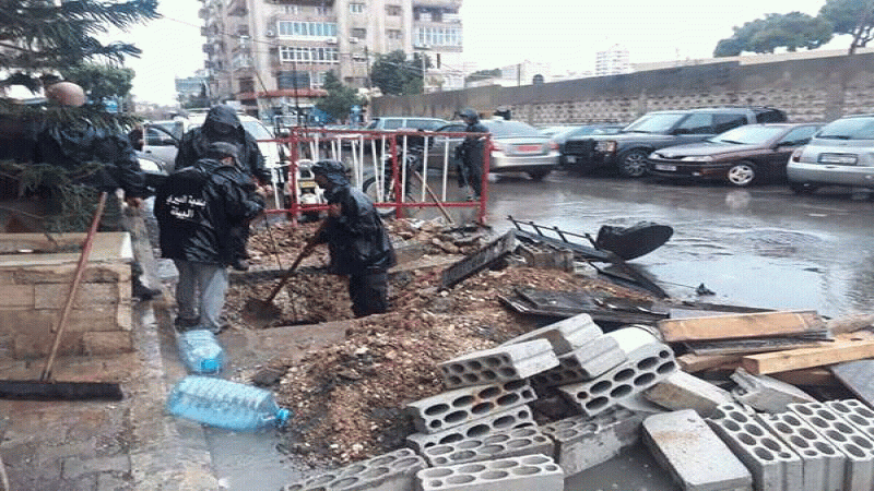 الضاحية في عين العاصفة .. شكراً لبلدياتها وفرق الاشغال