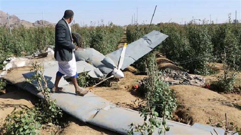 إسقاط طائرة تجسسية في الحديدة.. تدشيناً لعام الدفاع الجوي