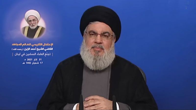 السيد نصر الله: يوجد محاولات لتذليل العقبات الحكومية .. هناك حرب إعلامية على اليمن وأميركا تسير نحو الأُفول