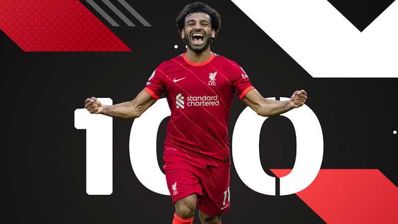 مئوية محمد صلاح 