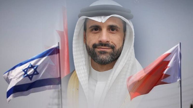 السفير البحريني في الأراضي المحتلة يتغزّل بالعدو