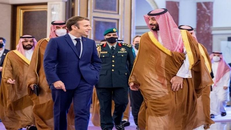 قمة ماكرون - بن سلمان: بيان مستنسخ من قناة &quot;العربية&quot;