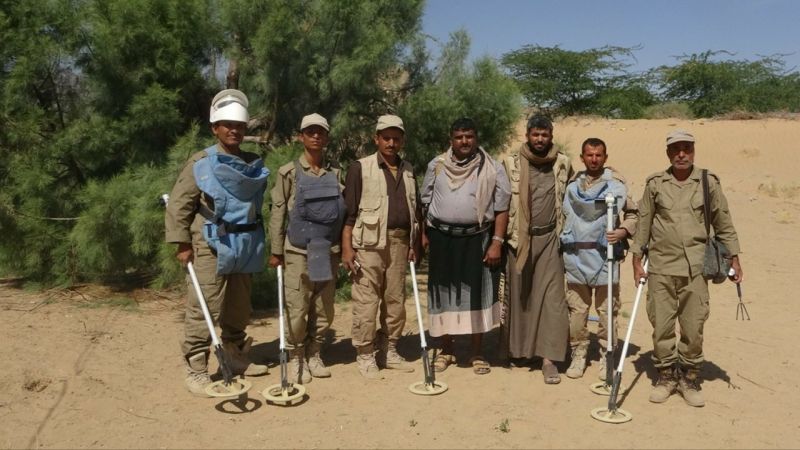 اليمن: نزع 689 لغما وعبوة ناسفة وذخائر من مخلفات العدوان خلال أسبوع