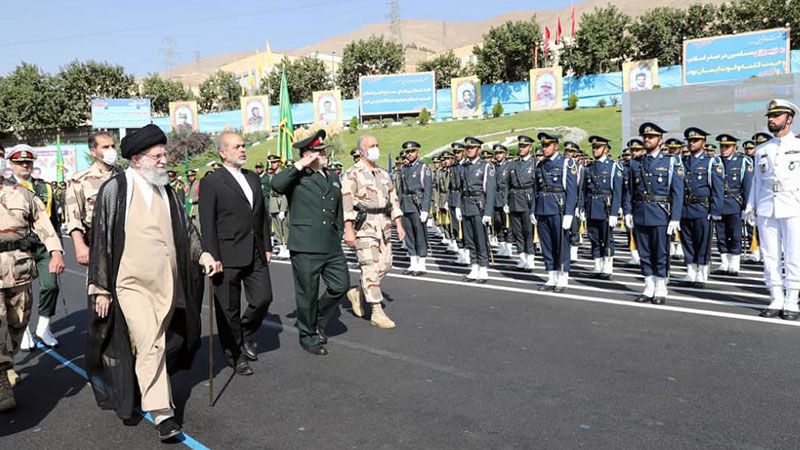 الإمام الخامنئي: أعمال الشغب الأخيرة هي من مخططات أميركا والكيان الصهيوني&nbsp;