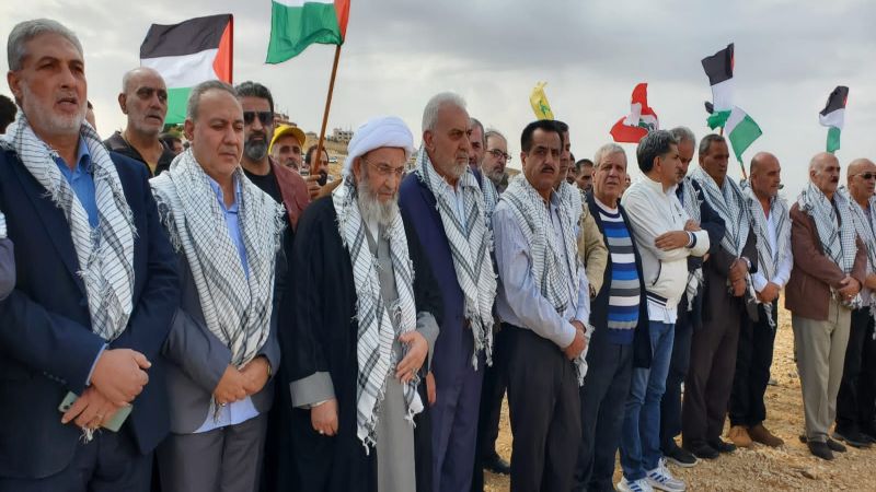 الشيخ يزبك: فلسطين ليست وحدها والمعركة معركة الجميع