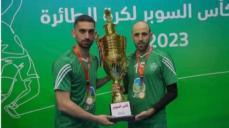 استشهاد لاعبَيْ منتخب فلسطين للكرة الطائرة في قصف للاحتلال على غزّة