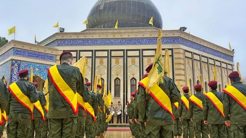 حزب الله يحيي ذكرى الشهداء القادة في بلدة النبي شيت