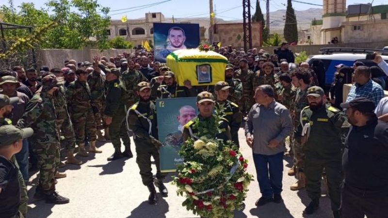 حزب الله وجمهور المقاومة شيّعا الشهيد مبارك علي حميّة &quot;صادق&quot; في طاريا والبزالية