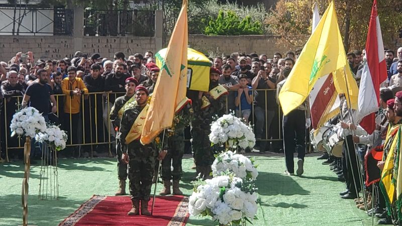 مدينة بعلبك شيّعت الشهيد على طريق القدس الدكتور محمد حسن فارس شمص