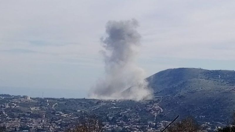 لبنان: الطيران المُسيّر الصهيوني يستهدف بلدة عيترون الجنوبية