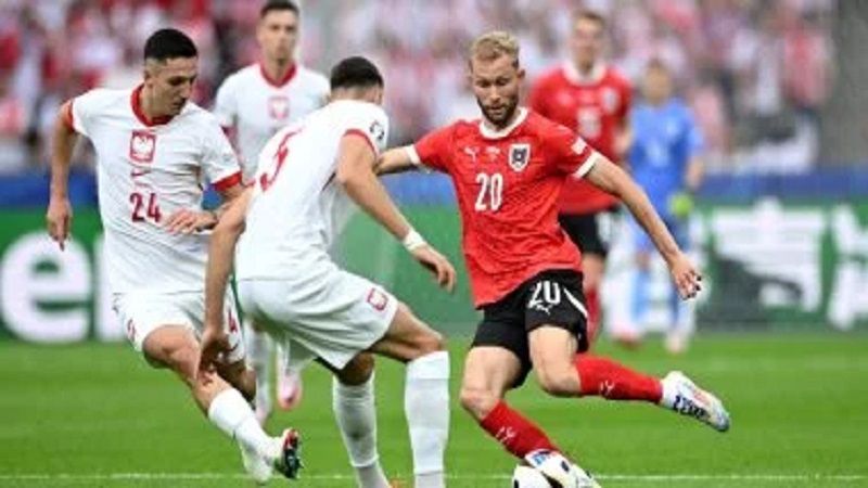 بطولة أوروبا: فوز النمسا على بولندا 3 - 1