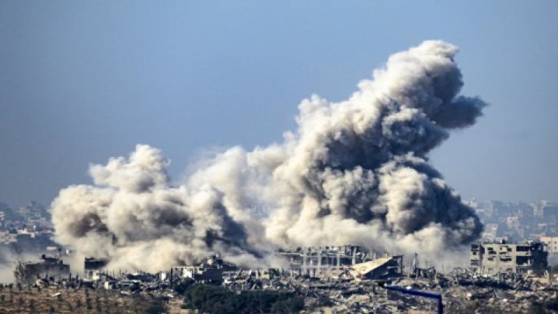 لبنان: غارة معادية على حي كروم المراح شرق ميس الجبل