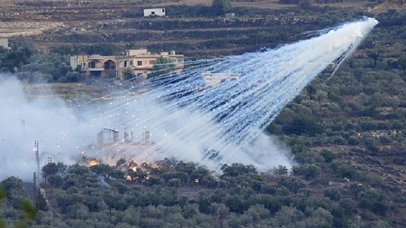 لبنان: مدفعية العدو تقصف أطراف بلدة دير ميماس بالقذائف الفوسفورية