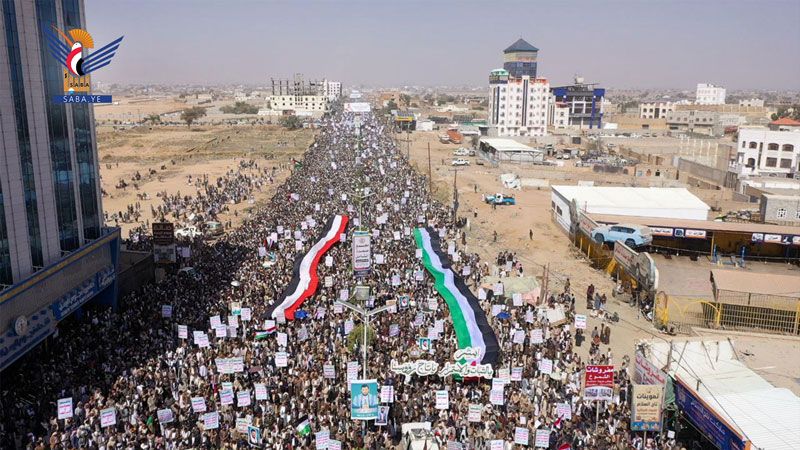 اليمن | بيان مسيرات صعدة: نشد على أيادي القوات المسلحة وجبهات المقاومة للرد على العدوّ وثقتننا بالنصر لا تزعزعها الأحداث