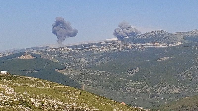 لبنان| العدو يقصف بلدتي ميس الجبل ومحيبيب