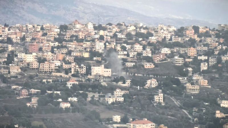 لبنان| مدفعية العدو تستهدف مدينة الخيام