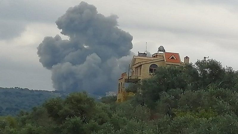 لبنان| الطيران الحربي الصهيوني يشنّ غارة جوية استهدفت بلدة عيتا الشعب