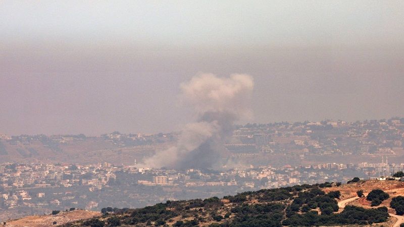 لبنان| مدفعية العدو تقصف أطراف بلدة الناقورة 