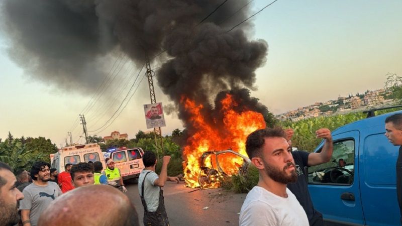 لبنان| شهيد في الغارة الصهيونية التي استهدفت سيارة على طريق دير قانون راس العين