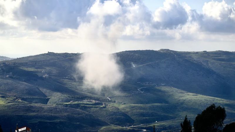 لبنان| الطيران الحربي المعادي يشنّ غارة جوية استهدفت مجرى نهر الليطاني بين الخردلي ودير ميماس