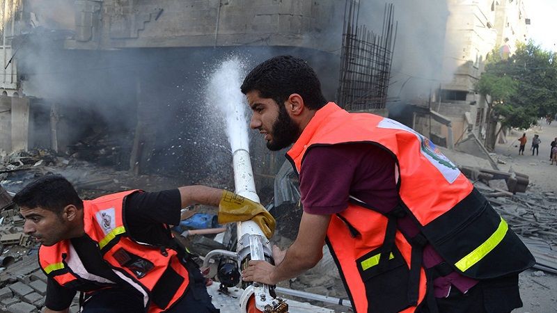 الناطق باسم الدفاع المدني بقطاع غزة: نتوقع ارتفاع عدد الشهداء في القصف على مدرسة الجاعوني