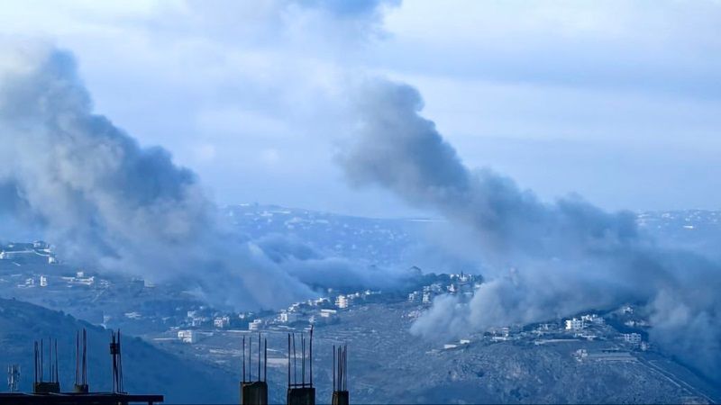 لبنان| قصف مدفعي صهيوني عنيف يستهدف الأطراف المحيطة ببلدة بليدا