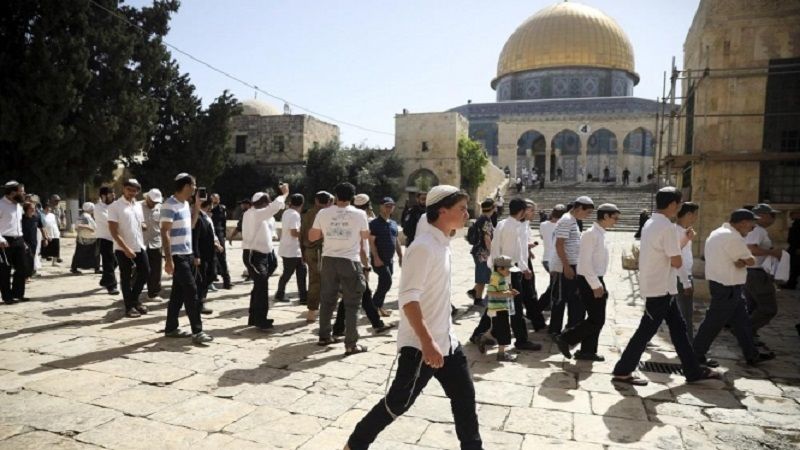 فلسطين المحتلة| 724 مستوطنًا اقتحموا باحات الأقصى تزامنًا مع سادس أيام ما يسمى "عيد العرش" لدى اليهود