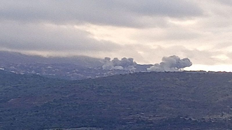 لبنان| طيران العدو يشن غارة جوية على بلدة كفرشوبا في الجنوب