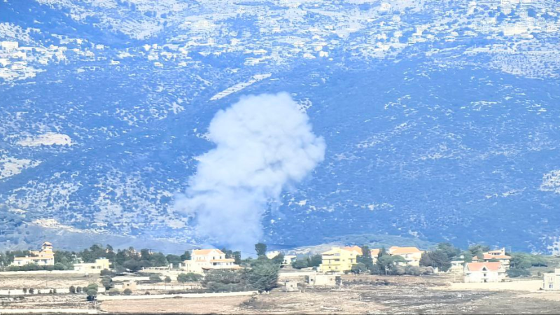 لبنان| غارة صهيونية بين الزهراني والغازية