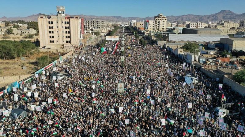 اليمن| مسيرات جماهيرية اليوم الجمعة تحت شعار "مع غزة ولبنان.. دماء الشهداء تصنع النصر"