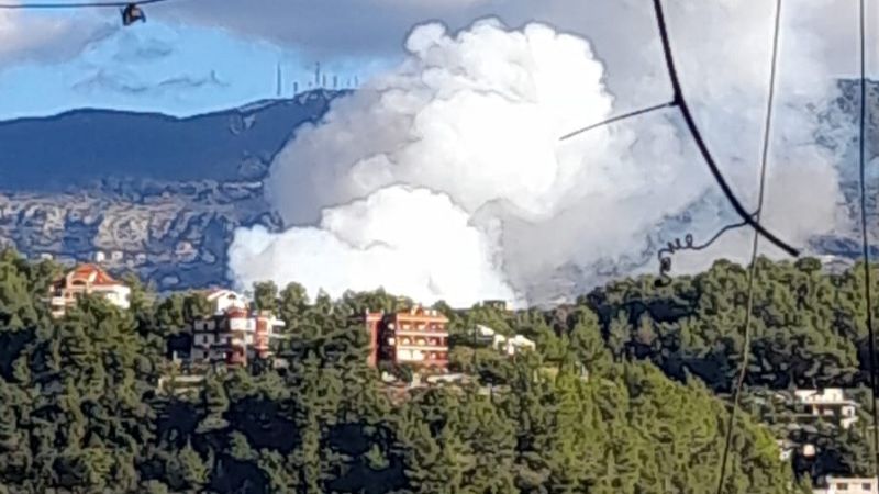 لبنان| غارة صهيونية على بلدة كفرملكي