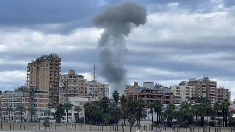 لبنان| غارة صهيونية على منطقة المعشوق - صور