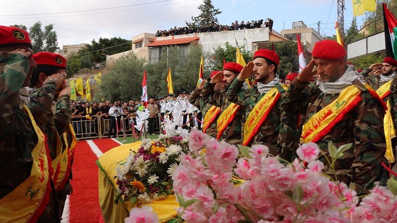 لبنان| النبطية شيعت شهداء بقيت جثامينهم ودائع في مقبرة في تول