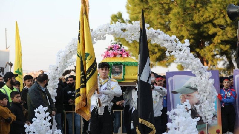 حزب الله شيّع الشّهيد محمد حمزة في الشهابية